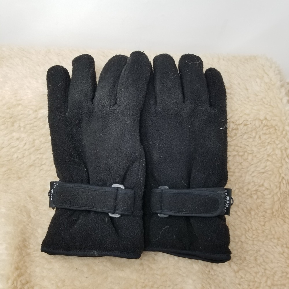VTG Men's One Size Fleece Thinsulate 40‎ Gram Gloves All Fleece See Pics